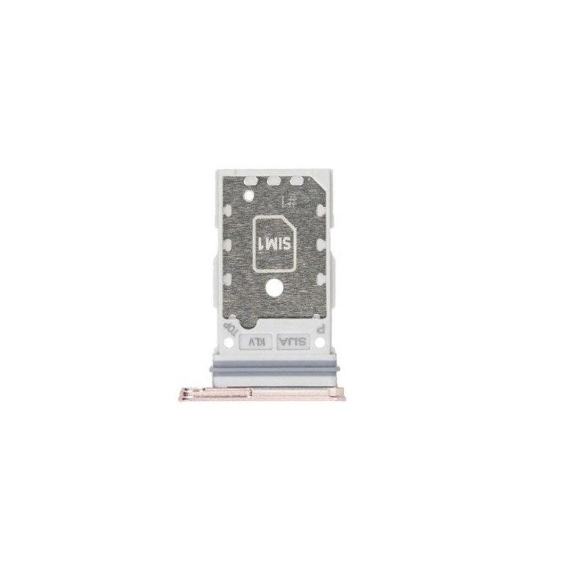 Tiroir SIM pour Samsung Galaxy S22 (S901B), S22 Plus (S906B) Rose Or