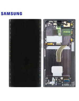 Ecran complet RECONDITIONNE Samsung Galaxy S22 Ultra 5G (S908B) Bordeaux
