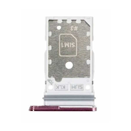 Tiroir SIM pour Samsung Galaxy S22 Ultra 5G (S908B) Bordeaux