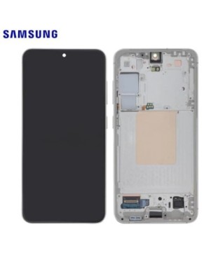 Ecran complet RECONDITIONNE Samsung Galaxy S24 (S921B) Crème