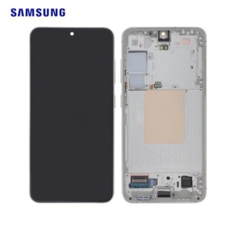 Ecran complet RECONDITIONNE Samsung Galaxy S24 (S921B) Crème