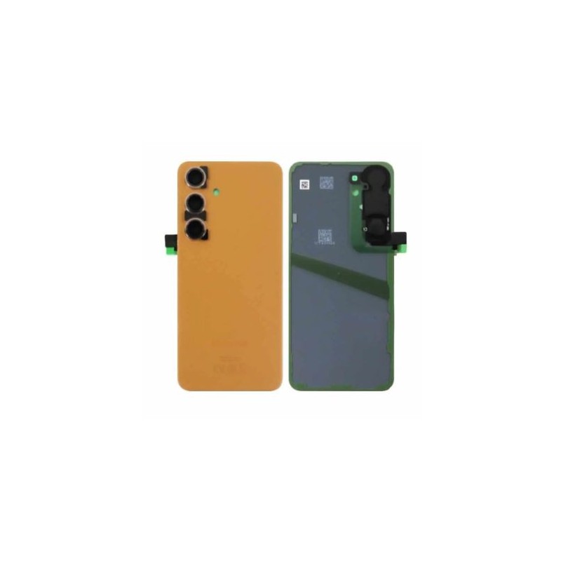 Vitre Arrière pour Samsung Galaxy S24 (S921B) Orange