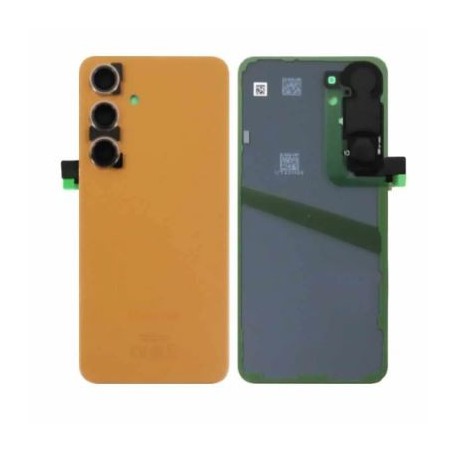 Vitre Arrière pour Samsung Galaxy S24 (S921B) Orange