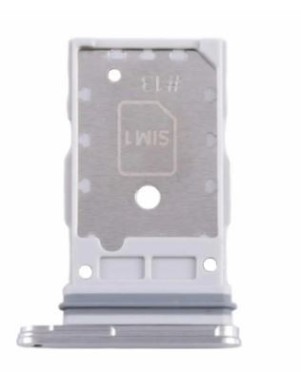 Tiroir SIM pour Samsung Galaxy S24 (S921B) / S24 Plus (S926B) Argent