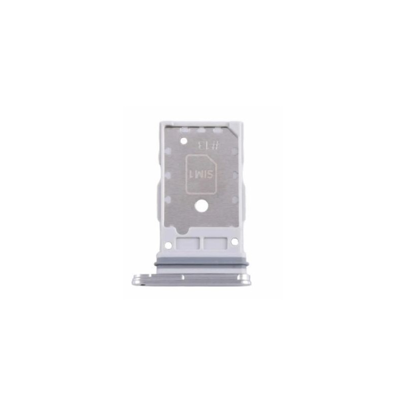 Tiroir SIM pour Samsung Galaxy S24 (S921B) / S24 Plus (S926B) Argent