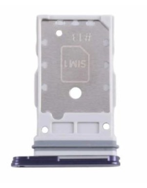 Tiroir SIM pour Samsung Galaxy S24 (S921B) / S24 Plus (S926B) Bleu