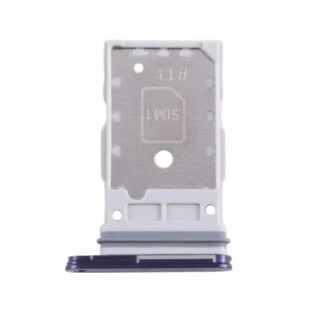 Tiroir SIM pour Samsung Galaxy S24 (S921B) / S24 Plus (S926B) Bleu