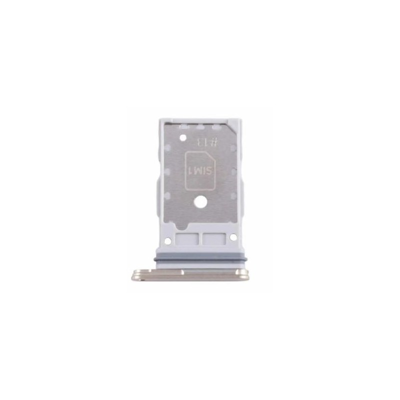 Tiroir SIM pour Samsung Galaxy S24 (S921B) / S24 Plus (S926B) Crème
