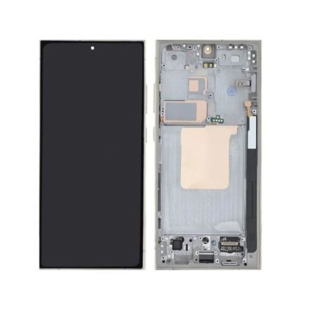 Ecran complet pour Samsung Galaxy S24 Ultra (S928B) Titane Ambre