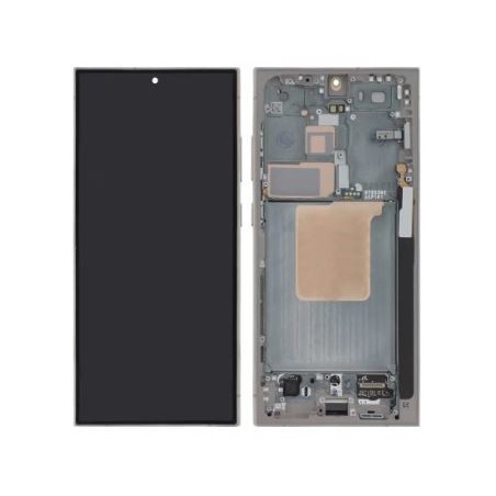 Ecran complet pour Samsung Galaxy S24 Ultra (S928B) Titane Gris