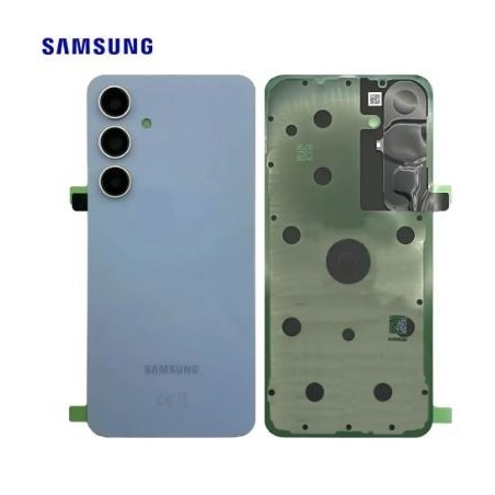 Vitre arrière Samsung Galaxy S24 FE (S721B) Bleu