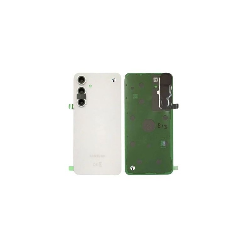 Vitre arrière pour Samsung Galaxy S24 FE (S721B) Argent