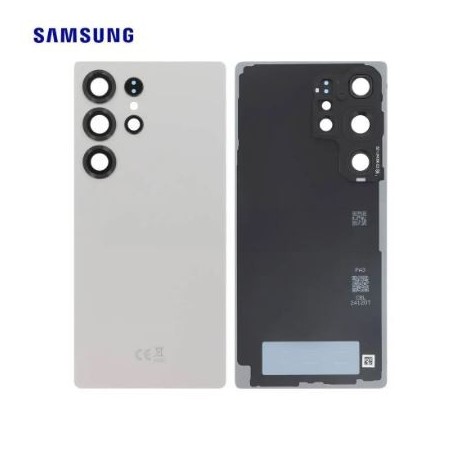 Vitre arrière Samsung Galaxy S25 Ultra (S938B) Gris Titane