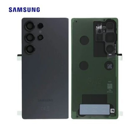 Vitre arrière Samsung Galaxy S25 Ultra (S938B) Noir Titane