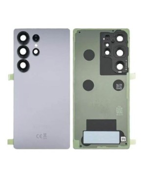 Vitre arrière pour Samsung Galaxy S25 Ultra (S938B) Bleu Titane