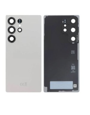 Vitre arrière pour Samsung Galaxy S25 Ultra (S938B) Gris Titane