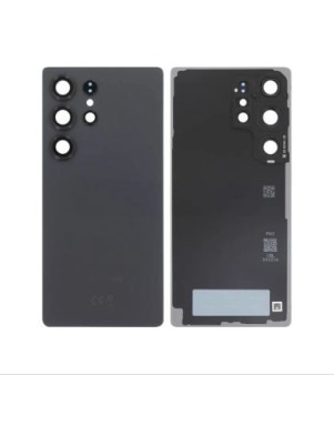 Vitre arrière pour Samsung Galaxy S25 Ultra (S938B) Noir Absolu Titane