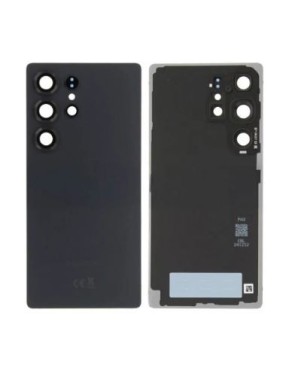 Vitre arrière pour Samsung Galaxy S25 Ultra (S938B) Noir Titane