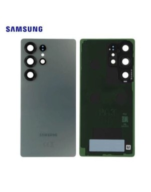 Vitre arrière pour Samsung Galaxy S25 Ultra (S938B) Vert Titane