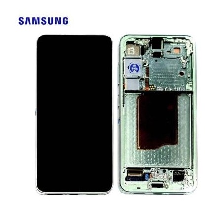 Ecran Complet Samsung Galaxy S25 (S931B) Vert d'eau