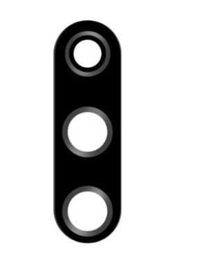 Lentille caméra arrière pour Xiaomi Mi A3 Noir