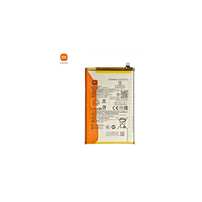 Batterie Xiaomi Redmi A5, Poco C7, Redmi A7 Noir