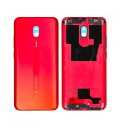Vitre arrière pour Xiaomi Redmi 8A Rouge