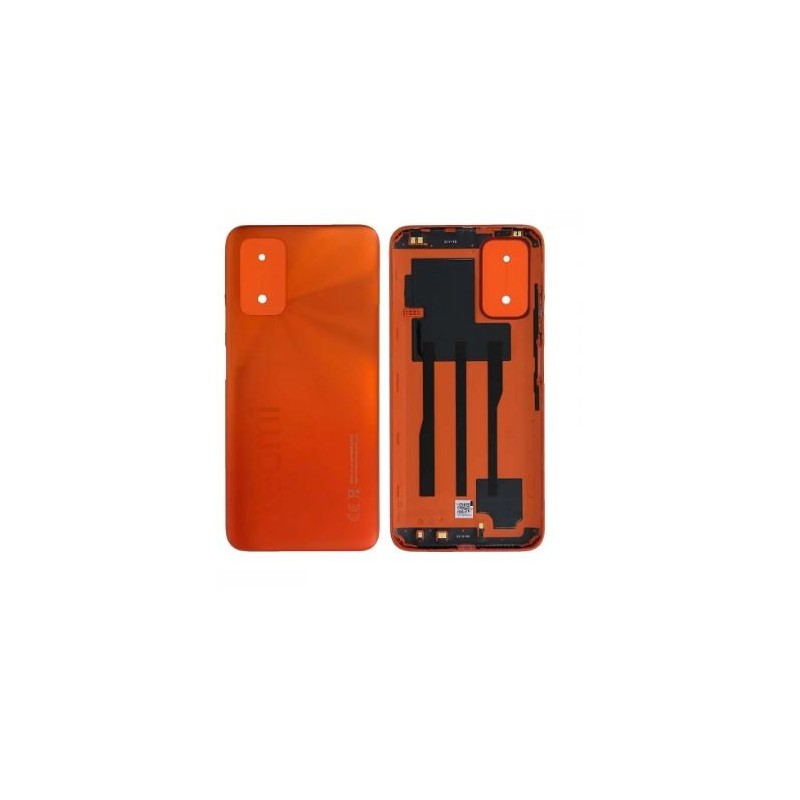 Vitre arrière pour Xiaomi Redmi 9T Orange Aube