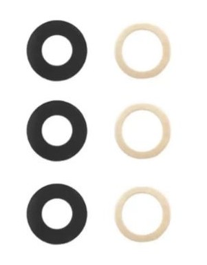 Lentille caméra arrière pour Xiaomi Redmi 9T Noir