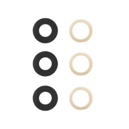 Lentille caméra arrière pour Xiaomi Redmi 9T Noir