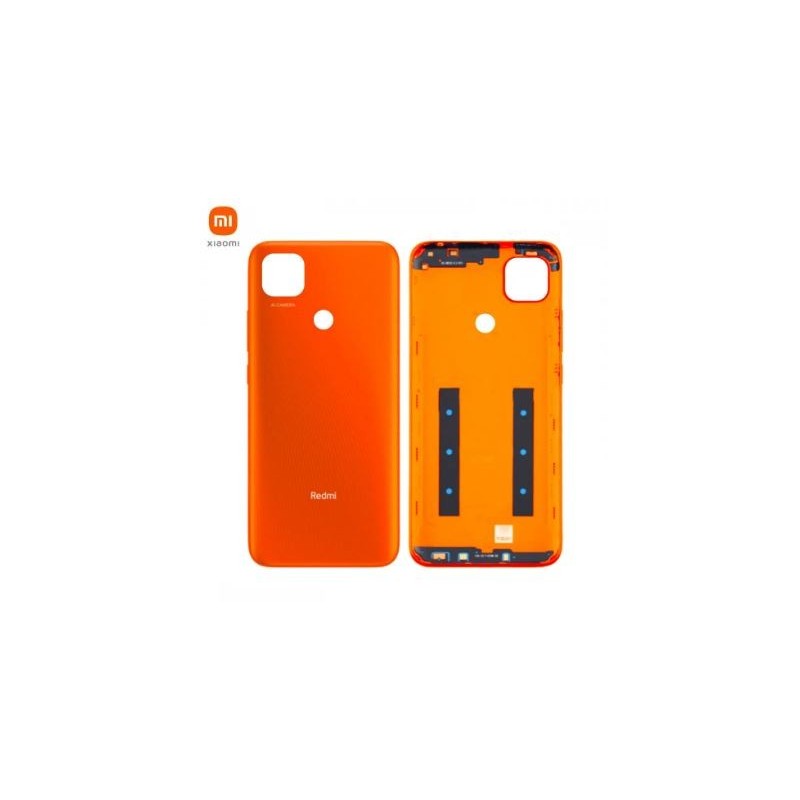 Vitre arrière Xiaomi Redmi 9c Orange Solaire