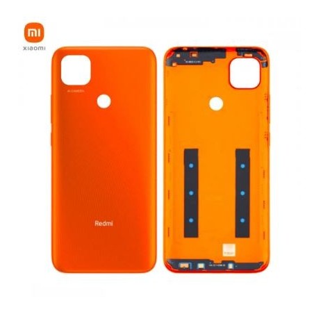 Vitre arrière Xiaomi Redmi 9c Orange Solaire