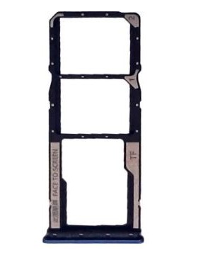 Tiroir SIM pour Xiaomi Redmi 10C Bleu Océan