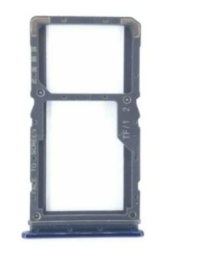 Tiroir SIM pour Xiaomi Redmi Note 7 Bleu