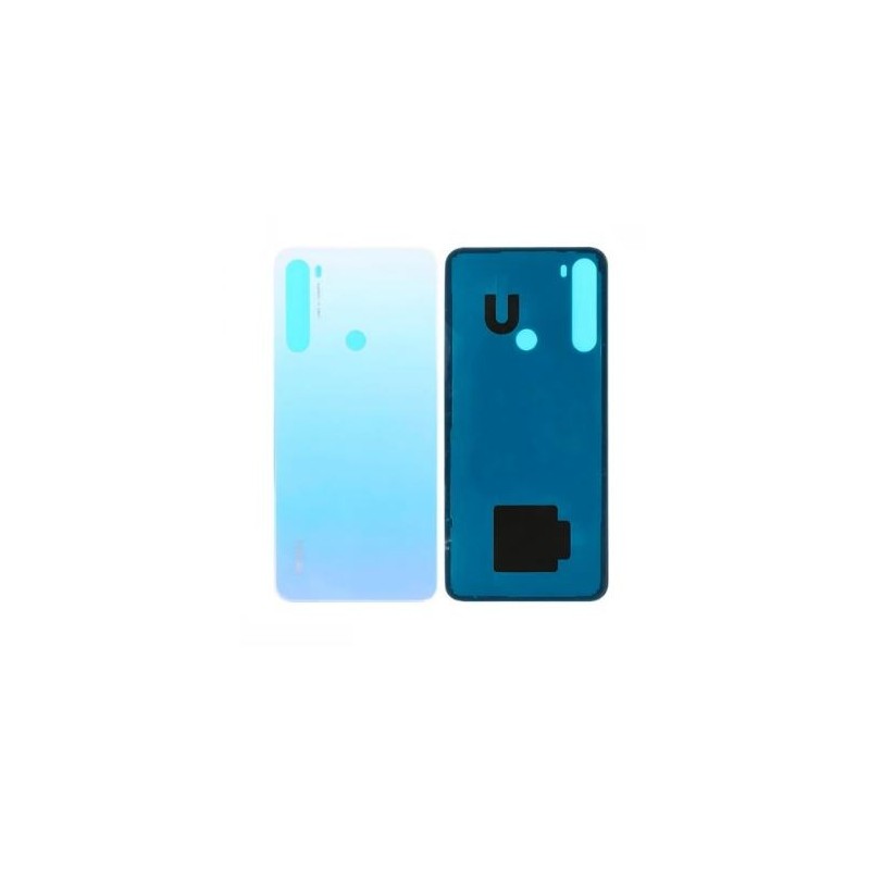 Vitre arrière pour Xiaomi Redmi Note 8 Bleu