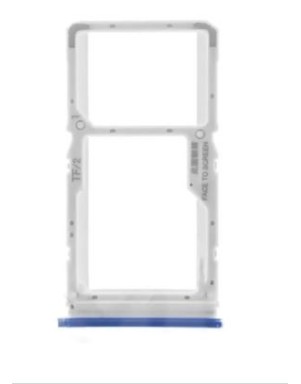 Tiroir SIM pour Xiaomi Redmi Note 8 Pro Bleu Océan