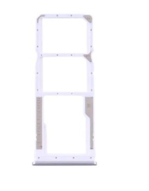 Tiroir SIM pour Xiaomi Redmi Note 9s Blanc Glacial