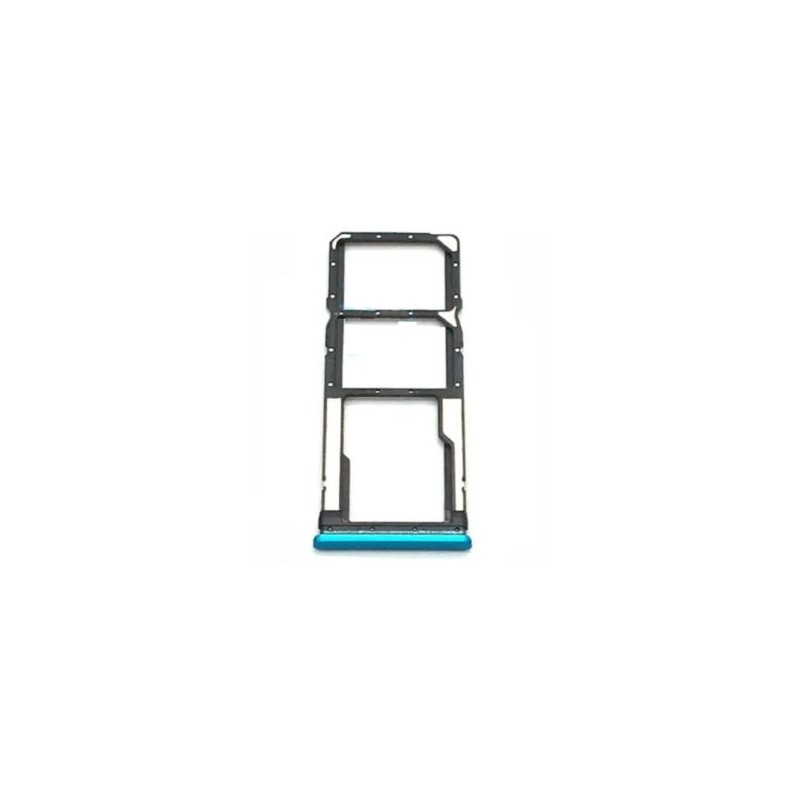 Tiroir SIM pour Xiaomi Redmi Note 9s Bleu Aurora