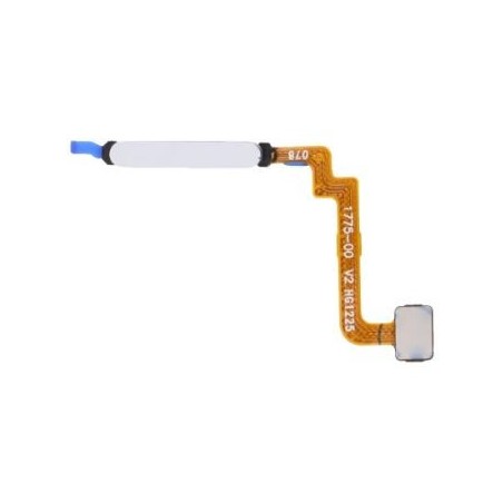 Lecteur d'empreinte pour Xiaomi Redmi Note 10 5G Argent Chrome