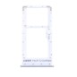 Tiroir SIM pour Xiaomi Redmi Note 10 5G / Poco M3 Pro 5G Argent Chrome