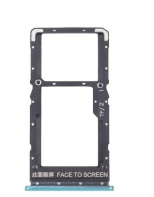 Tiroir SIM pour Xiaomi Redmi Note 10 5G / Poco M3 Pro 5G Vert Aurore