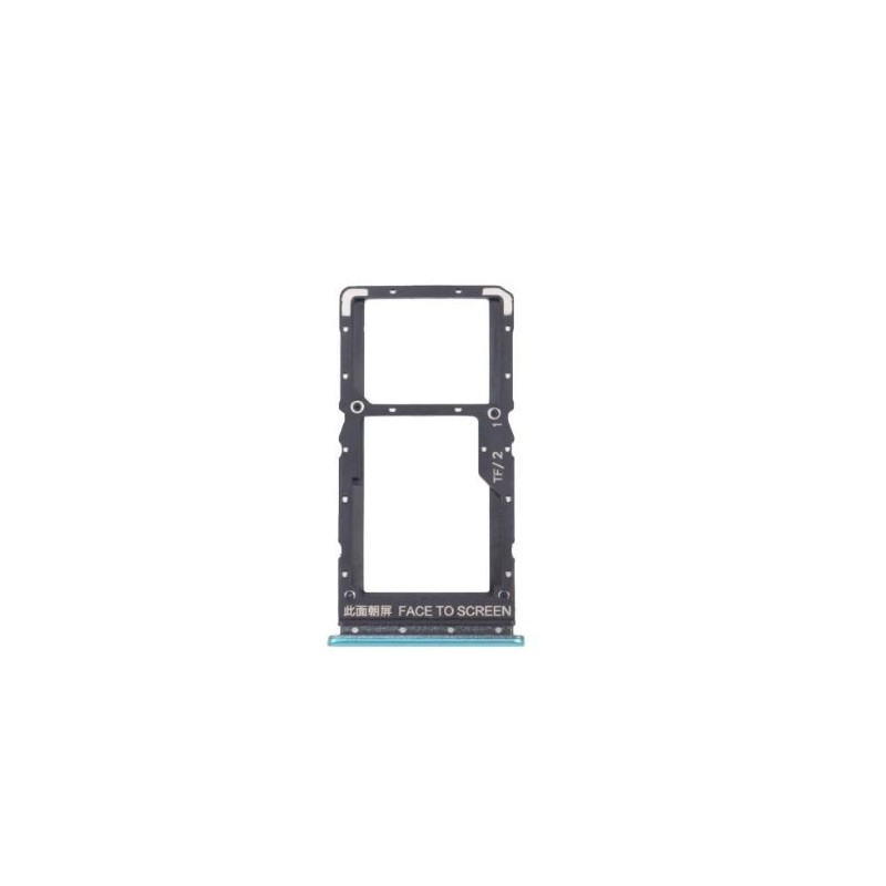 Tiroir SIM pour Xiaomi Redmi Note 10 5G / Poco M3 Pro 5G Vert Aurore