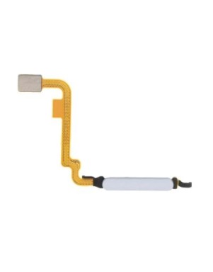 Lecteur d'empreinte pour Xiaomi Redmi Note 10 4G / Redmi Note 10s / Poco M5s Blanc Minéral