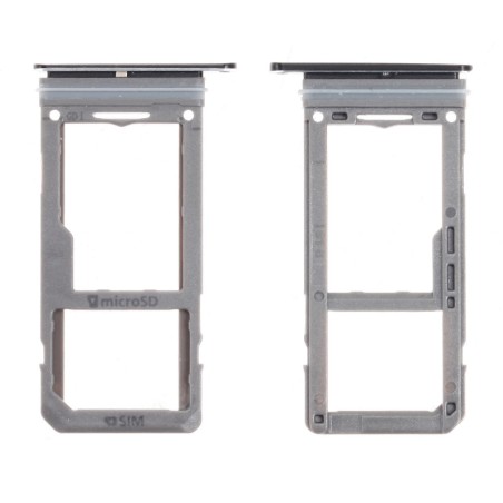 Tiroir SIM pour Samsung Galaxy S8/S8+ (G950/G955F) Noir