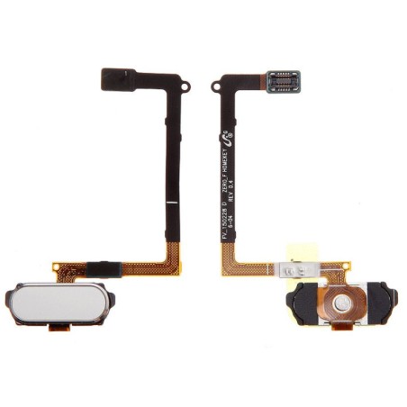 Bouton Home pour Samsung Galaxy S6 (G920F) Blanc