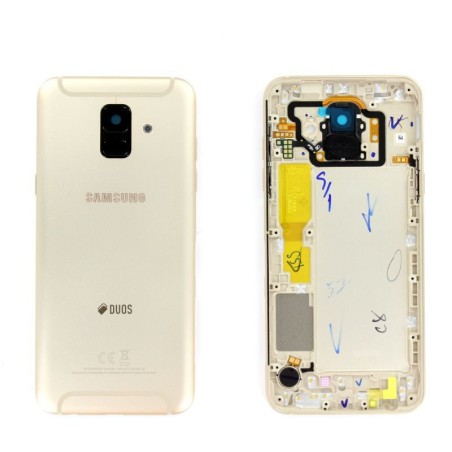 Face arrière Samsung Galaxy A6 2018 (A600F) Or (Duos)