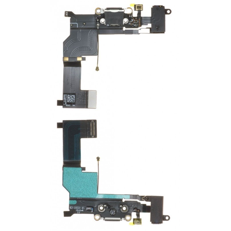 Connecteur de charge pour iPhone SE 2016 Noir