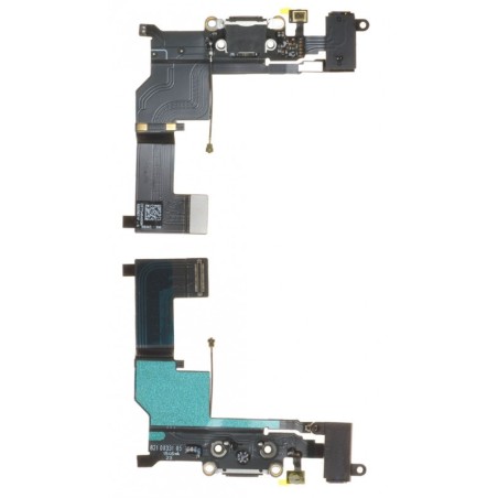 Connecteur de charge pour iPhone SE 2016 Noir