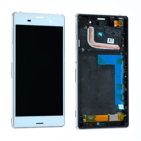 Ecran Complet pour Xperia Z3 (D6603,D6643,D6653) Blanc