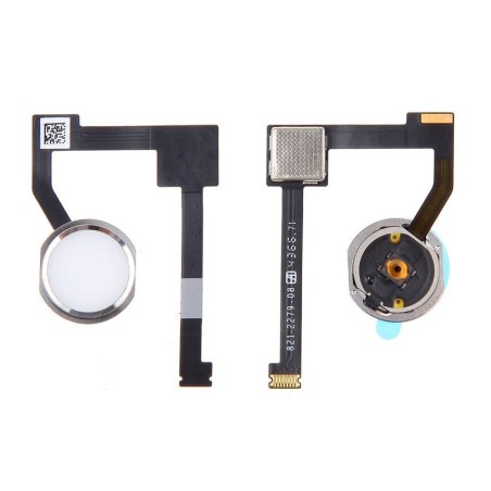 Bouton Home complet pour iPad Air 2, iPad Mini 4, iPad Pro 12.9" Blanc